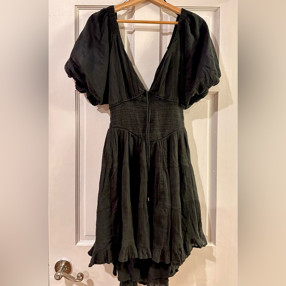 Brand New Black Free People Mini Dress